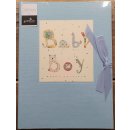 Babyalbum Turnowsky blau Vorderseite