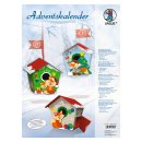 Adventskalender Bastelset Geschenkbox Füchse Deckblatt