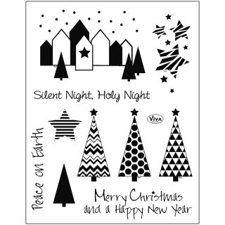 Stempel "Stille Nacht" Viva Decor