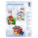 Adventslkalender Bastelset Eulen Geschenkboxen Deckblatt