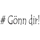 Text # Gönn dir