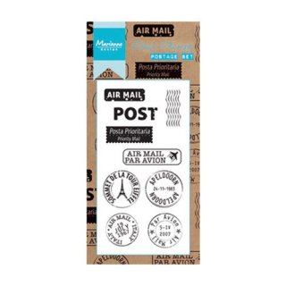 Clear Stamp "Post Set / Postage Set"