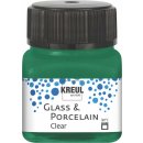 Kreul Glass & Porcelain Clear - Dunkelgrün