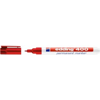 edding 400 Permanentmarker - rot