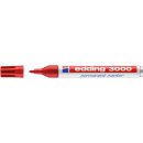 edding 3000 Permanentmarker -  rot