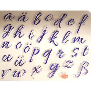 Stempel Lettering Alphabet Viva Decor