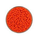 Rocailles satt dunkelorange, 2,6 mm, 17 g