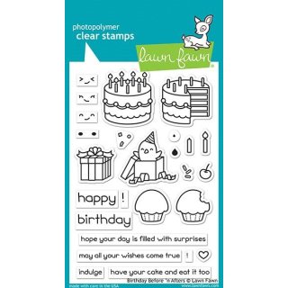 Stempel "Birthday Before n Afters" Lawn Fawn