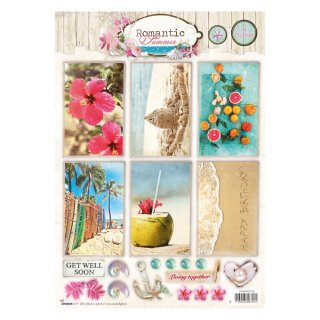 Designpapier gestanzt "Romantic Summer nr. 1375" A4