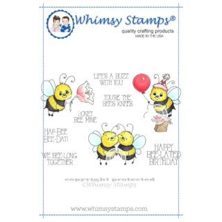 Stempel "Bee Happy" Whimsy Stamps