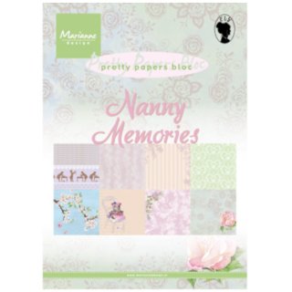 Marianne Design Pretty Papers "Nanny Memories" A5 (32 Blatt)