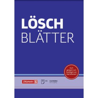 Löschblattblock A5 10 Blatt