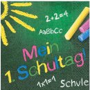 Servietten "Mein 1.Schultag" 20 Stck