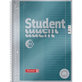 Collegeblock "Premium Student" A4, Lin28+27, 80 Blatt