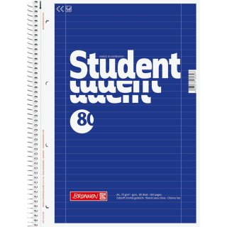 Collegeblock "Student" A4, Lin27, 80 Blatt