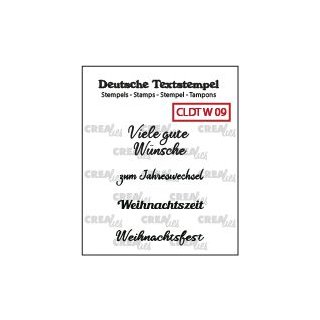 Stempel "Weihnachten 09" Crealies