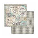 Scrapbookingpapier Set "Alice" 8 x 8" Stamperia (10 Blatt)