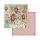 Scrapbookingpapier Set "Alice" 8 x 8" Stamperia (10 Blatt)