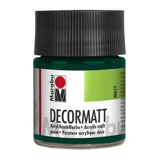 Acrylfarbe "Decormatt" tannengrün 50 ml