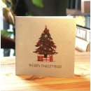 Pop-Up Karte "Weihnachtsbaum mit Geschenken"