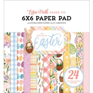 Papier Set "My Favorite Easter" 15 cm / 6" 24 Blatt Echo Park