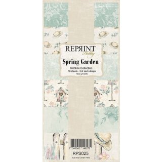 Papier Set "Spring Garden" Slimline