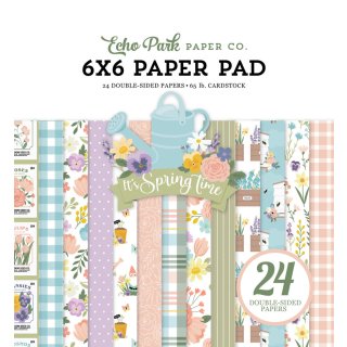 Papier Set "Its Spring Time" 15 cm / 6" 24 Blatt Echo Park