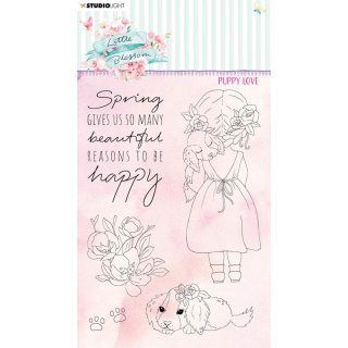 Stempel "Little Blossom - Puppy Love" StudioLight