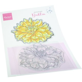 Stamp & Die "Tinys Flowers - Dahlia" Marianne Design