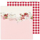 Scrapbookingpapier "Sweetness" 8 x 8" LemonCraft (12 Blatt)