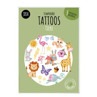 Kindertattoos "Tiere"