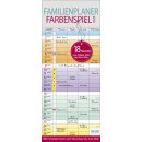 Familienplaner Farbenspiel 18 Monate Deckblatt