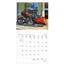 Kalender Dreambikes 2025 ausgeklappt