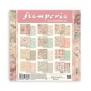 Scrapbookingpapier Set "Shabby Rose" 8 x 8" Stamperia (10 Blatt)