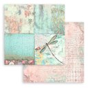 Scrapbookingpapier Set "Wonderland" 8 x 8" Stamperia (10 Blatt)