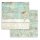 Scrapbookingpapier Set "Wonderland" 8 x 8" Stamperia (10 Blatt)