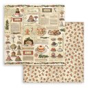 Scrapbookingpapier Set "Classic Christmas" 8 x 8" Stamperia (10 Blatt)