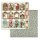 Scrapbookingpapier Set "Classic Christmas" 8 x 8" Stamperia (10 Blatt)