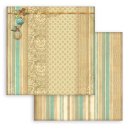 Scrapbookingpapier Set "The Nutcracker - Background" 8 x 8" Stamperia (10 Blatt)