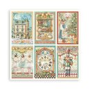 Scrapbookingpapier Set "The Nutcracker" 8 x 8" Stamperia (22 Blatt)