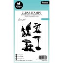 Stempel Pilze Verpackung Rückseite