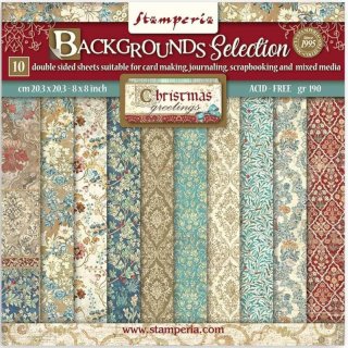 Scrapbookingpapier Set 20 x 20 cm Deckblatt