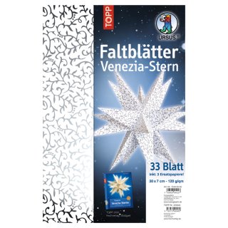 Verpackung Faltpapier für Stern